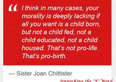 That's Not Pro-life, that's Pro-birth